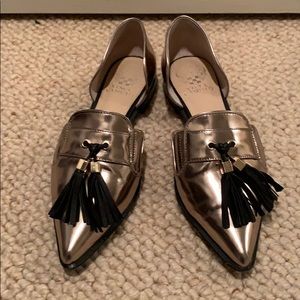 Gold Metallic Flats from Vince Camuto
